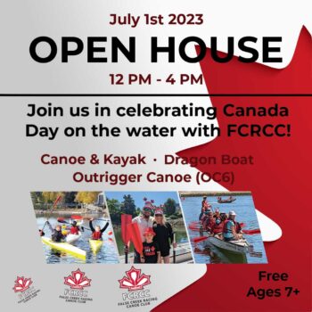 FCRCC Canada Day Open House – July 1st 2023 @ 12p – 4p